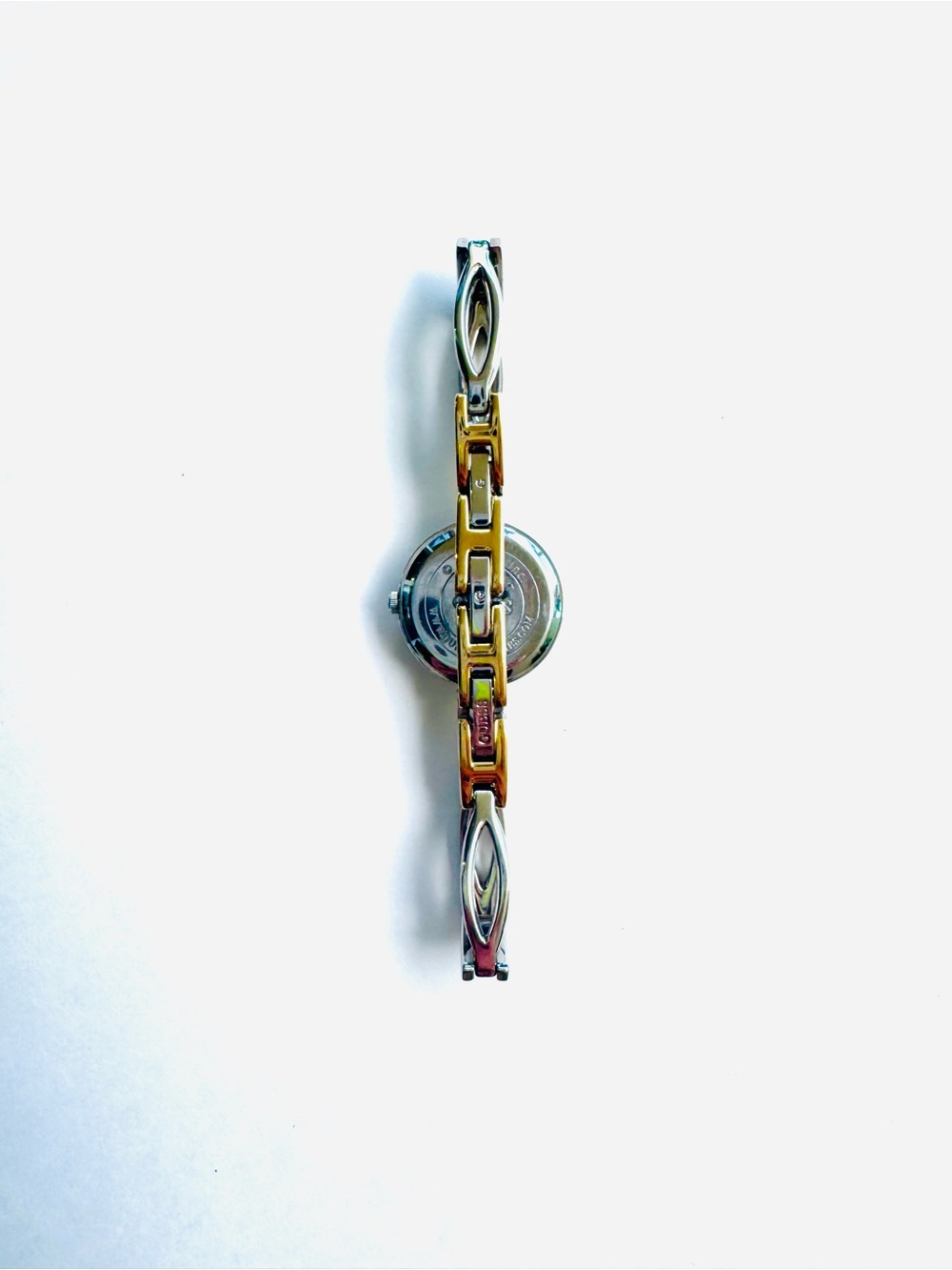 GUESS Two-Tone Bracelet Watch – Minimal Round Face - Picture 10 of 10